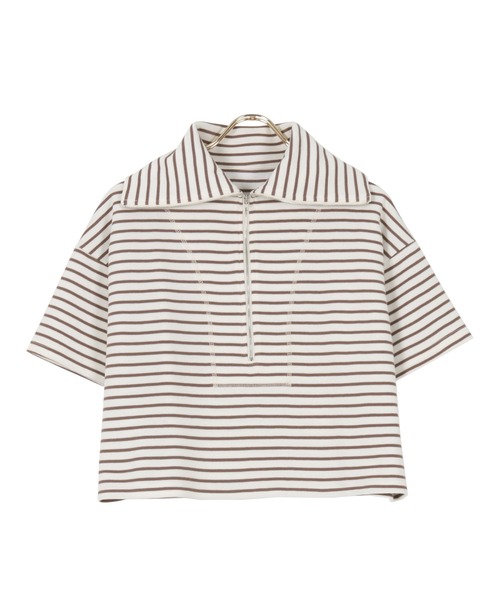 KOBE LETTUCE(コウベレタス)の「ワッフルボーダーセーラートップス(Tシャツ/カットソー・レディース・ブラック系その他2/ブラック系その他/ピンク系その他/ブラウン系その他・FREE)」の4枚目の写真