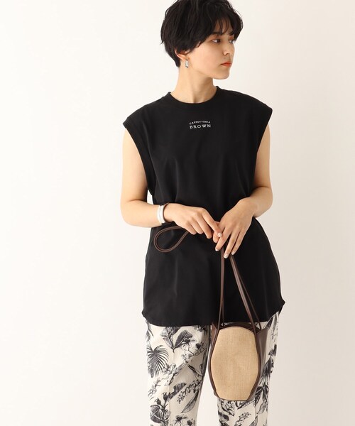 OPAQUE.CLIP（オペークドットクリップ）の「◆フラワーベースミニショルダーバッグ（ショルダーバッグ・レディース・ブラック/ダークブラウン・00）」の2枚目の写真