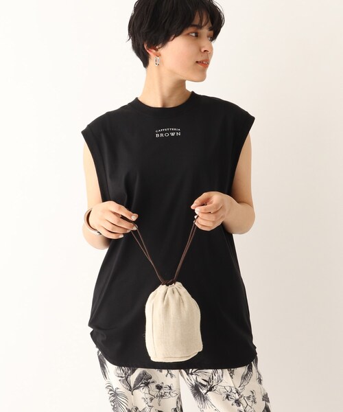 OPAQUE.CLIP（オペークドットクリップ）の「◆フラワーベースミニショルダーバッグ（ショルダーバッグ・レディース・ブラック/ダークブラウン・00）」の12枚目の写真