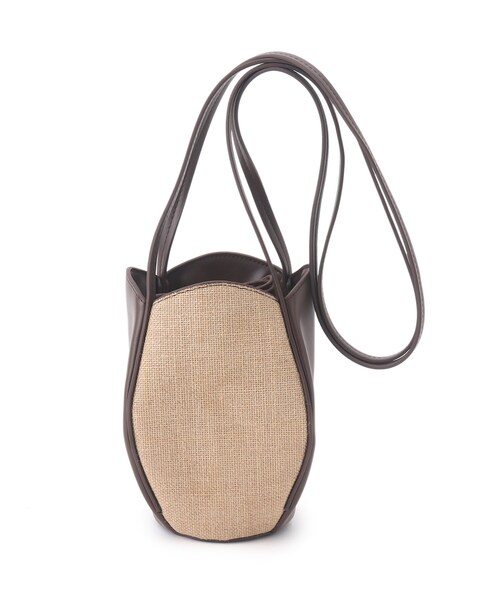 OPAQUE.CLIP（オペークドットクリップ）の「◆フラワーベースミニショルダーバッグ（ショルダーバッグ・レディース・ブラック/ダークブラウン・00）」の14枚目の写真