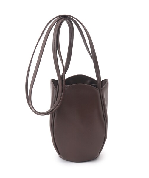 OPAQUE.CLIP（オペークドットクリップ）の「◆フラワーベースミニショルダーバッグ（ショルダーバッグ・レディース・ブラック/ダークブラウン・00）」の16枚目の写真