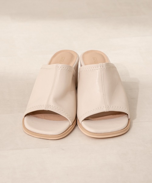 OLIVE des OLIVE(オリーブデオリーブ)の「シンプルミュール(サンダル・レディース・ブラック/オフホワイト/イエロー・SMALL/MEDIUM/LARGE)」の13枚目の写真