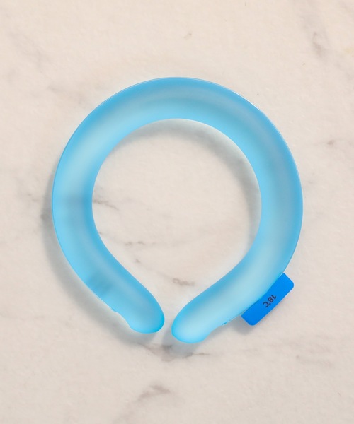 ap retro（アプレトロ）の「ISU COORING(アイス クーリング ) クーリングネックチューブ　M,Lサイズ　18℃（アウトドアグッズ・レディース・ホワイト/ブラック/ピンク/ブルー・MEDIUM/LARGE/FREE）」の5枚目の写真