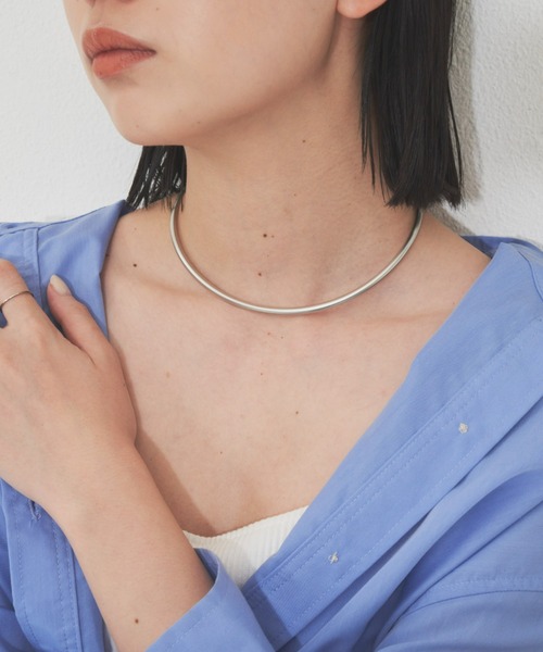 Aunt Marie's(アントマリーズ)の「ラウンドフォルムチョーカー / ネックカフ(チョーカー・レディース・ゴールド/シルバー・FREE)」の12枚目の写真