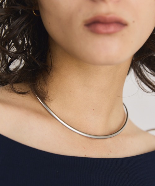 Aunt Marie's(アントマリーズ)の「ラウンドフォルムチョーカー / ネックカフ(チョーカー・レディース・ゴールド/シルバー・FREE)」の18枚目の写真