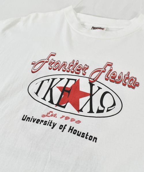 VINTAGE（ヴィンテージ）の「【ヴィンテージ古着】90's Frontier Fiesta / フロンティア・フィエスタ Tシャツ（Tシャツ/カットソー・メンズ・ホワイト・X-LARGE）」の3枚目の写真