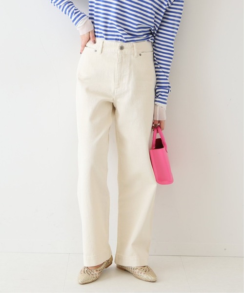 SLOBE IENA(スローブイエナ)の「《WEB限定/追加2》LE DENIMバギーパンツ(デニムパンツ・レディース・ブルー系その他/ナチュラル/ネイビー・40/38/36/34)」の12枚目の写真