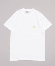 Kare/ME | Kare/ME（カーミー） ハート刺繍Tシャツ(Tシャツ/カットソー)