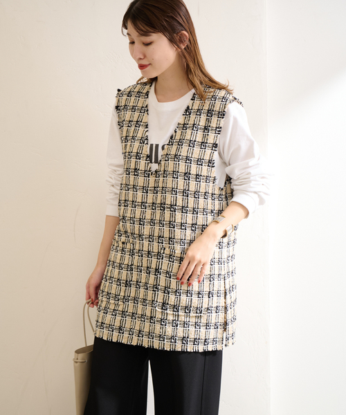 JOURNAL STANDARD（ジャーナルスタンダード）の「□ツイードベスト