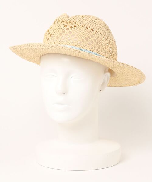 チャイハネ（チャイハネ）の「【チャイハネ】オースティンペーパーハット（ハット・レディース・ホワイト/ネイビー/ブラウン・FREE）」の8枚目の写真