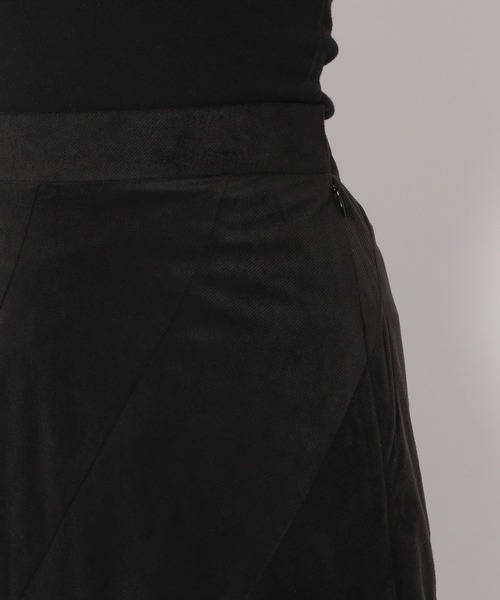 PAGEBOY（ページボーイ）の「スマートベロアエスカルゴスカート（スカート・レディース・ブラック/オフホワイト/エメラルド・FREE）」の19枚目の写真