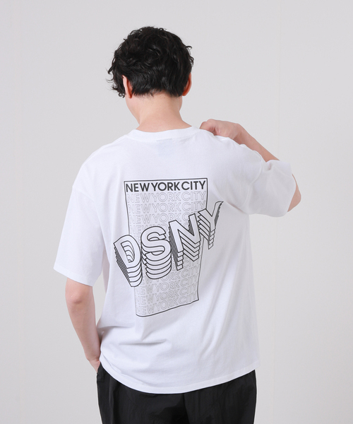 Russell Athletic（ラッセルアスレティック）の「【Russell Athletic/ラッセル アスレティック】NYC クルーネック Tシャツ（Tシャツ/カットソー・メンズ・ホワイト系その他/ホワイト/ベージュ/グレー・LARGE/X-LARGE/MEDIUM）」の6枚目の写真