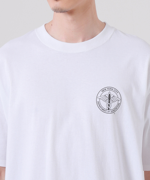 Russell Athletic（ラッセルアスレティック）の「【Russell Athletic/ラッセル アスレティック】NYC クルーネック Tシャツ（Tシャツ/カットソー・メンズ・ホワイト系その他/ホワイト/ベージュ/グレー・LARGE/X-LARGE/MEDIUM）」の13枚目の写真