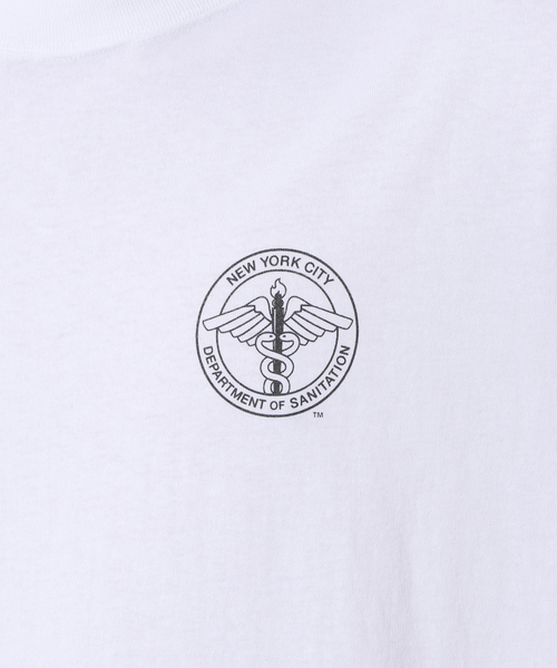 Russell Athletic（ラッセルアスレティック）の「【Russell Athletic/ラッセル アスレティック】NYC クルーネック Tシャツ（Tシャツ/カットソー・メンズ・ホワイト系その他/ホワイト/ベージュ/グレー・LARGE/X-LARGE/MEDIUM）」の18枚目の写真