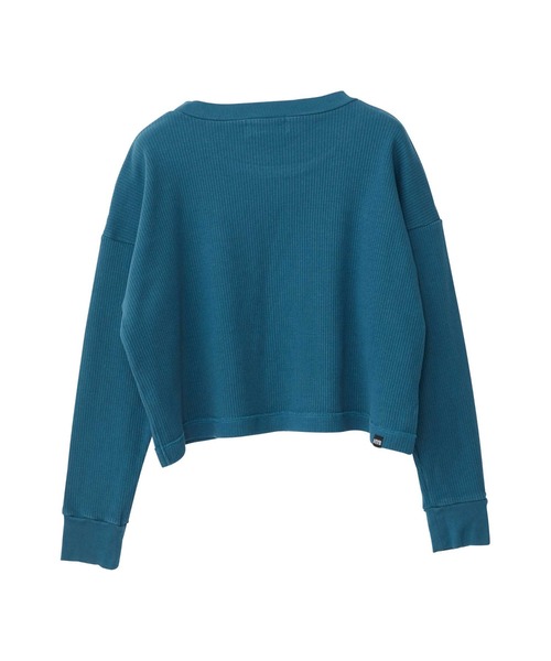 HYSTERIC GLAMOUR（ヒステリックグラマー）の「WOMAN LYING DOWN ワイドTシャツ（Tシャツ/カットソー・レディース・チャコールグレー/レッド/ブルー・FREE）」の5枚目の写真