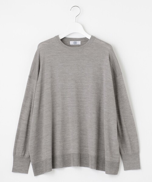 J.PRESS(ジェイプレス)の「【洗える】DRALON MERINO ニット(ニット/セーター・レディース・ライトグレー系/レッド系/ベージュ系/ピーコックグリーン系・T13)」の12枚目の写真