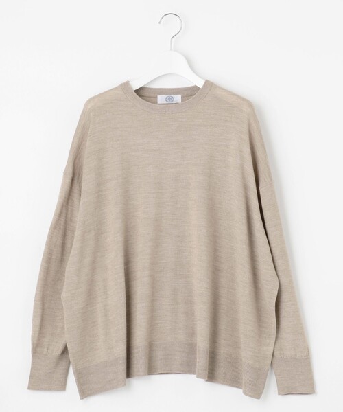 J.PRESS(ジェイプレス)の「【洗える】DRALON MERINO ニット(ニット/セーター・レディース・ライトグレー系/レッド系/ベージュ系/ピーコックグリーン系・T13)」の14枚目の写真