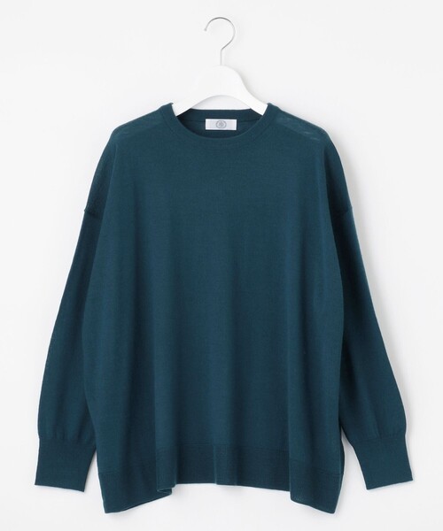 J.PRESS(ジェイプレス)の「【洗える】DRALON MERINO ニット(ニット/セーター・レディース・ライトグレー系/レッド系/ベージュ系/ピーコックグリーン系・T13)」の15枚目の写真