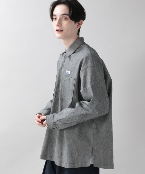 RAGEBLUE（レイジブルー）の「ハーフジップ/ワークシャツ（シャツ