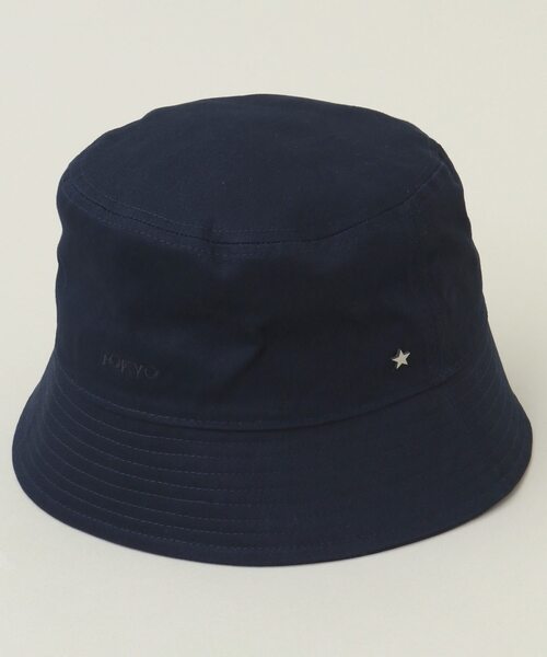 CONVERSE TOKYO（コンバーストウキョウ）の「TOKYOツイルバケットハット（ハット・レディース・チャコールグレー/ブラック/ベージュ/オリーブ/ネイビー・SMALL/LARGE）」の5枚目の写真