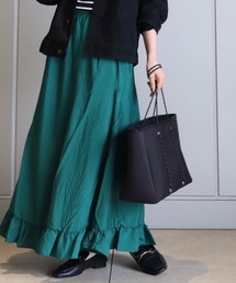 AMERICAN HOLIC | 裾フリルフレアスカート(スカート)