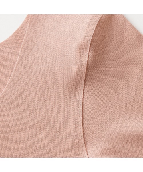 GUNZE（グンゼ）の「KIREILABO/キレイラボ 縫い目がなくてチクチクしにくい 長袖インナー オーガニックコットン（インナーウェア/肌着・レディース・ホワイト系その他/ブラック/ピンク/杢グレー/ブルー系その他・MEDIUM/LARGE/X-LARGE）」の7枚目の写真