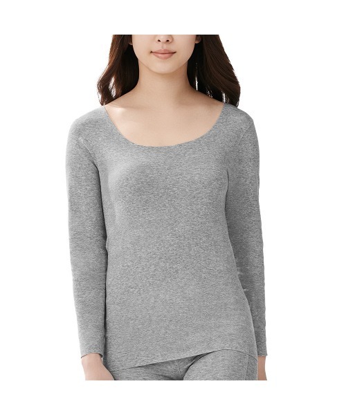 GUNZE（グンゼ）の「KIREILABO/キレイラボ 縫い目がなくてチクチクしにくい 長袖インナー オーガニックコットン（インナーウェア/肌着・レディース・ホワイト系その他/ブラック/ピンク/杢グレー/ブルー系その他・MEDIUM/LARGE/X-LARGE）」の20枚目の写真