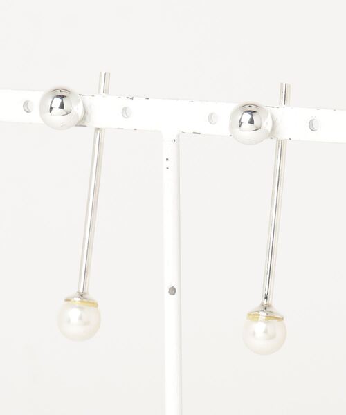 JACK & MARIE（ジャックアンドマリー）の「NOMG　ピアス CAAC-PO02（ピアス（両耳用）・レディース・シルバー・FREE）」の2枚目の写真