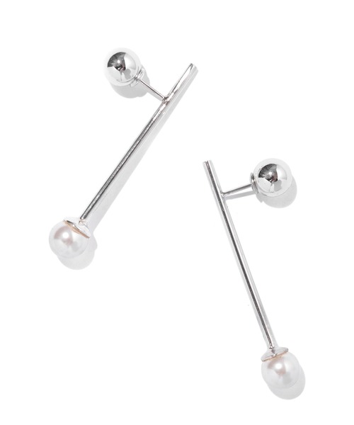 JACK & MARIE（ジャックアンドマリー）の「NOMG　ピアス CAAC-PO02（ピアス（両耳用）・レディース・シルバー・FREE）」の5枚目の写真