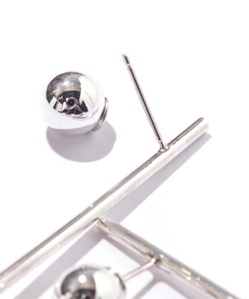 JACK & MARIE（ジャックアンドマリー）の「NOMG　ピアス CAAC-PO02（ピアス（両耳用）・レディース・シルバー・FREE）」の6枚目の写真