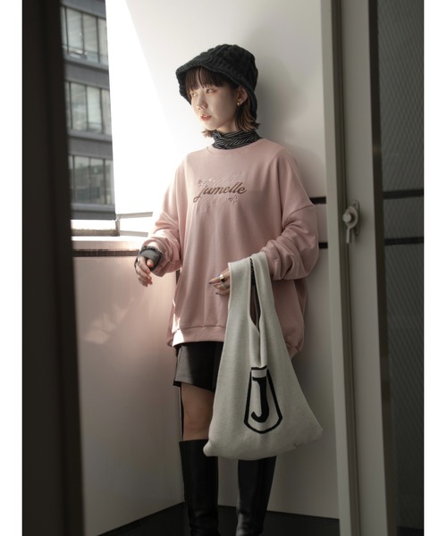 JUMELLE（ジュメロ）の「ロゴニットバッグ（トートバッグ・レディース・アイボリー・FREE）」の11枚目の写真