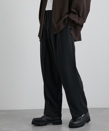 JUNRED | ウォームツイルイージータックワイドパンツ(スラックス)