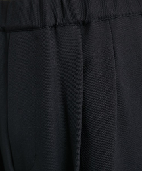JUNRED（ジュンレッド）の「ウォームツイルイージータックワイドパンツ（スラックス・メンズ・ブラック/グレー/グリーン・S/M/L）」の8枚目の写真