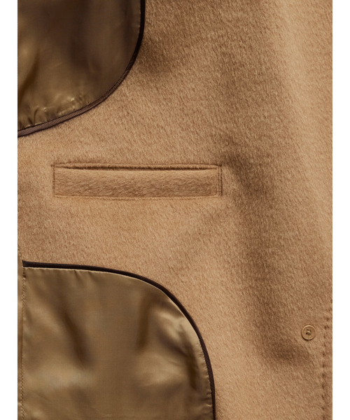 Banana Republic(バナナリパブリック)の「サンデーコート(チェスターコート・レディース・キャメル・XS/S/M/L)」の3枚目の写真