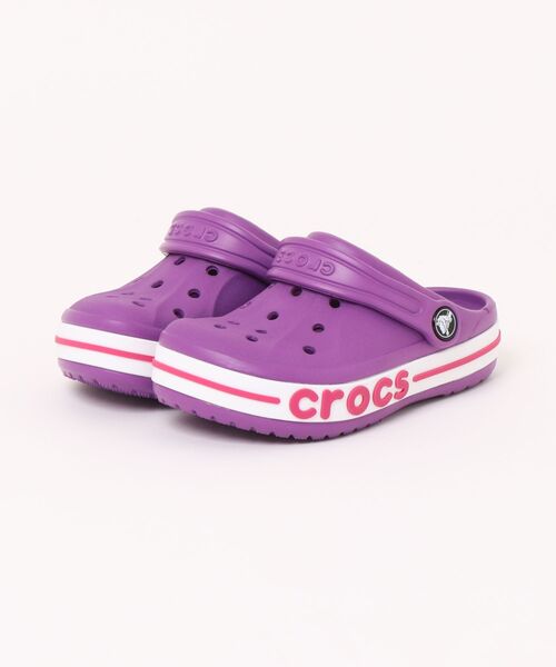 crocs（クロックス）の「《crocs》バヤバンド クロッグ キッズ（サンダル・キッズ・ピンク/グレー/ブラック/ネイビー/アーミー/ライトブルー/チャコール/ベージュ系/グリーン系その他/パープル系・18.0cm/18.5cm/20.0cm/19.0cm/19.5cm/21.0cm）」の9枚目の写真