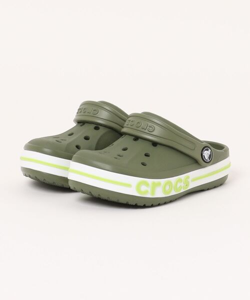 crocs（クロックス）の「《crocs》バヤバンド クロッグ キッズ（サンダル・キッズ・ピンク/グレー/ブラック/ネイビー/アーミー/ライトブルー/チャコール/ベージュ系/グリーン系その他/パープル系・18.0cm/18.5cm/20.0cm/19.0cm/19.5cm/21.0cm）」の6枚目の写真