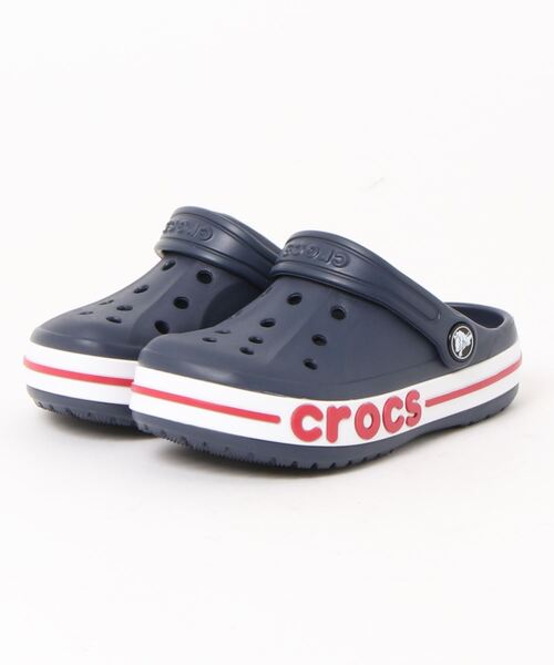 crocs（クロックス）の「《crocs》バヤバンド クロッグ キッズ（サンダル・キッズ・ピンク/グレー/ブラック/ネイビー/アーミー/ライトブルー/チャコール/ベージュ系/グリーン系その他/パープル系・18.0cm/18.5cm/20.0cm/19.0cm/19.5cm/21.0cm）」の8枚目の写真