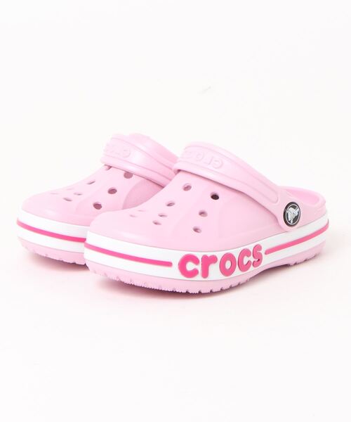 crocs（クロックス）の「《crocs》バヤバンド クロッグ キッズ（サンダル・キッズ・ピンク/グレー/ブラック/ネイビー/アーミー/ライトブルー/チャコール/ベージュ系/グリーン系その他/パープル系・18.0cm/18.5cm/20.0cm/19.0cm/19.5cm/21.0cm）」の10枚目の写真