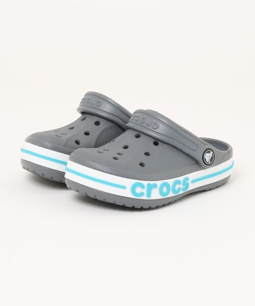 crocs（クロックス）の「《crocs》バヤバンド クロッグ キッズ（サンダル・キッズ・ピンク/グレー/ブラック/ネイビー/アーミー/ライトブルー/チャコール/ベージュ系/グリーン系その他/パープル系・18.0cm/18.5cm/20.0cm/19.0cm/19.5cm/21.0cm）」の3枚目の写真