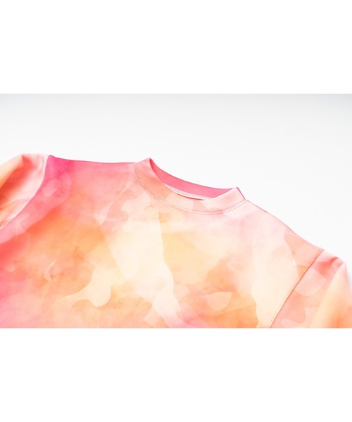 Wizzard(ウィザード)の「Wizzard ウィザード / PRINT FAB SWEAT ビッグシルエット総柄プリントビッグシルエットスウェット / W23SS-DC020(スウェット・メンズ・ナチュラル/ブルー/レッド・1/2/3)」の10枚目の写真