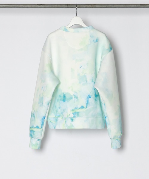 Wizzard(ウィザード)の「Wizzard ウィザード / PRINT FAB SWEAT ビッグシルエット総柄プリントビッグシルエットスウェット / W23SS-DC020(スウェット・メンズ・ナチュラル/ブルー/レッド・1/2/3)」の17枚目の写真