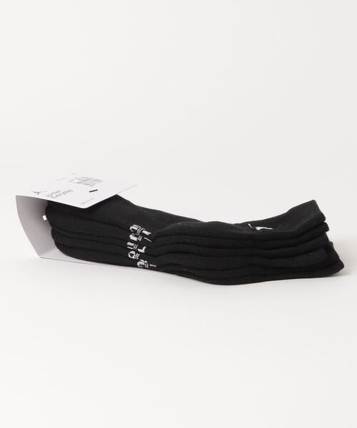 JORDAN BRAND（ジョーダンブランド）の「ジョーダン  ジョーダン ED CUSH POLY アンクル ソックス 3PR 144（ソックス/靴下・メンズ・ホワイト×ブラック/ブラック×ホワイト/ブラック×レッド・25-27/27-29/23-25）」の6枚目の写真