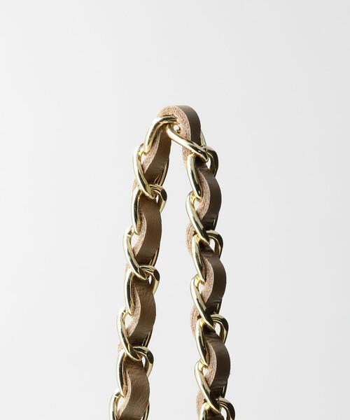 AULENTTI（オウレンティ）の「＜AULENTTI＞キルティング チェーン ショルダー バッグ（ショルダーバッグ・レディース・ブラック/ベージュ・FREE）」の17枚目の写真