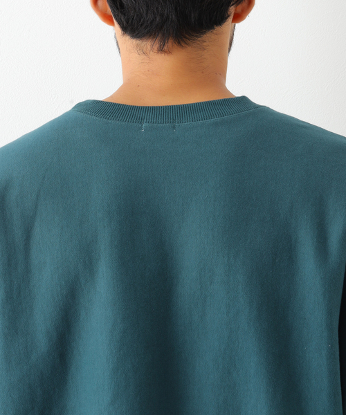 JOURNAL STANDARD relume（ジャーナルスタンダード　レリューム）の「【relume SPORTS WEAR】オーバーサイズ ヘビーウェイトスウェット（スウェット・メンズ・ライトグレー/ホワイト系その他/モスグリーン/ネイビー/オレンジ・MEDIUM/LARGE）」の12枚目の写真