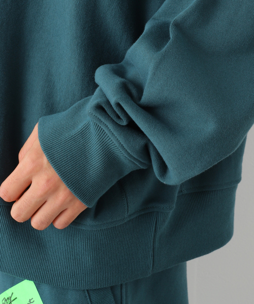 JOURNAL STANDARD relume（ジャーナルスタンダード　レリューム）の「【relume SPORTS WEAR】オーバーサイズ ヘビーウェイトスウェット（スウェット・メンズ・ライトグレー/ホワイト系その他/モスグリーン/ネイビー/オレンジ・MEDIUM/LARGE）」の14枚目の写真