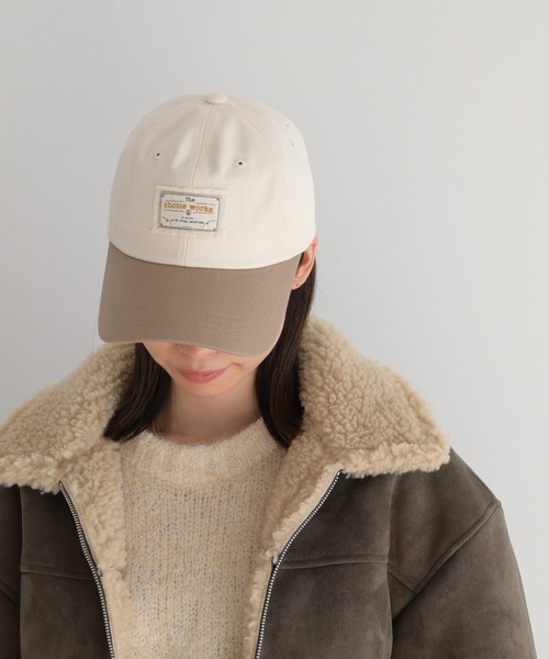 CANAL JEAN(キャナルジーン)の「choice_cnl 配色CAP(キャップ・レディース・ネイビー/ブラウン/カーキ・ONE SIZE)」の18枚目の写真