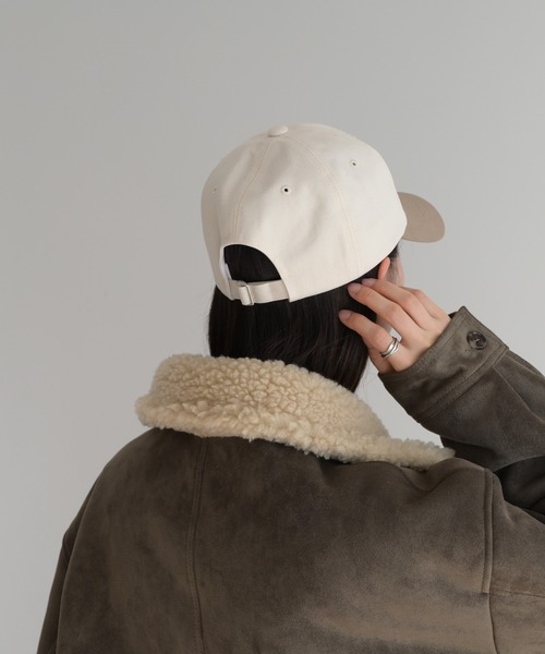 CANAL JEAN(キャナルジーン)の「choice_cnl 配色CAP(キャップ・レディース・ネイビー/ブラウン/カーキ・ONE SIZE)」の5枚目の写真