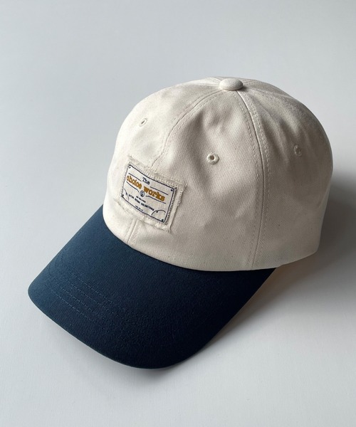 CANAL JEAN(キャナルジーン)の「choice_cnl 配色CAP(キャップ・レディース・ネイビー/ブラウン/カーキ・ONE SIZE)」の10枚目の写真