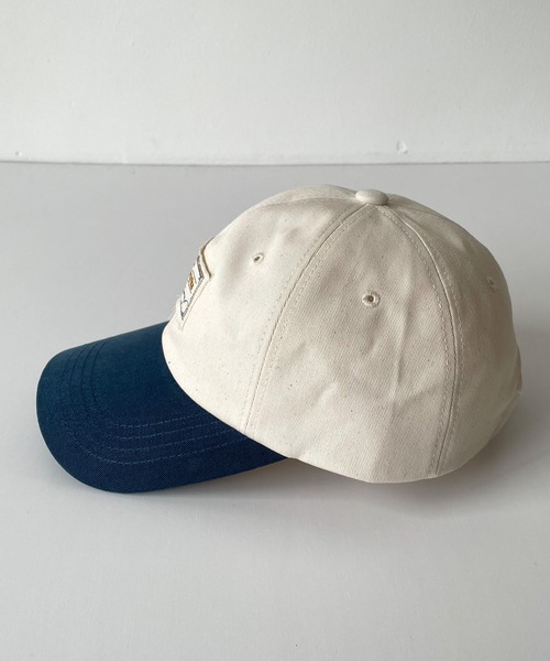 CANAL JEAN(キャナルジーン)の「choice_cnl 配色CAP(キャップ・レディース・ネイビー/ブラウン/カーキ・ONE SIZE)」の12枚目の写真