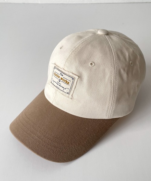 CANAL JEAN(キャナルジーン)の「choice_cnl 配色CAP(キャップ・レディース・ネイビー/ブラウン/カーキ・ONE SIZE)」の9枚目の写真